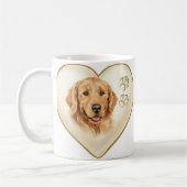 Golden Retriever Dog Coffee Mok Cup (Links)