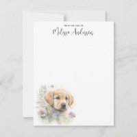 Golden Retriever Dog Cute Puppy Personated