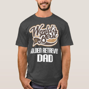 Golden Retriever Dog Dad Pet Gift  T-shirt