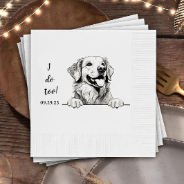 Golden Retriever Dog gepersonaliseerd doe ik ook Servet