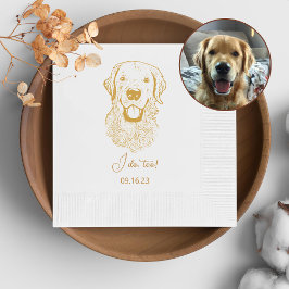 Golden Retriever Dog gepersonaliseerd doe ik ook Servet