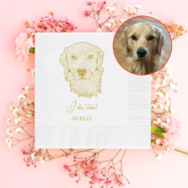 Golden Retriever Dog gepersonaliseerd doe ik ook Servet