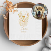 Golden Retriever Dog gepersonaliseerd doe ik ook Servet