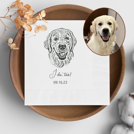 Golden Retriever Dog gepersonaliseerd doe ik ook Servet