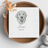 Golden Retriever Dog gepersonaliseerd doe ik ook Servet