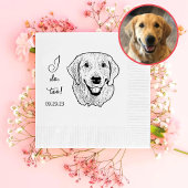 Golden Retriever Dog gepersonaliseerd doe ik ook Servet