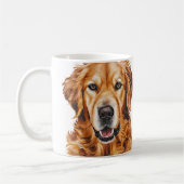 Golden Retriever Dog Gezegde Koffiemok (Links)