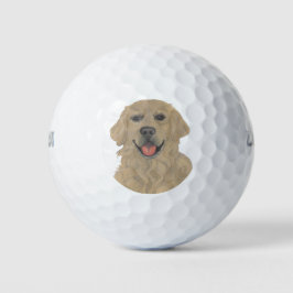 Golden Retriever Dog Golfballen