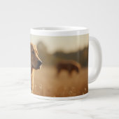Golden Retriever Dog Grote Koffiekop (Voorkant rechts)