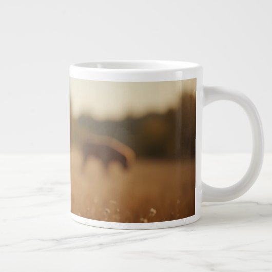 Golden Retriever Dog Grote Koffiekop (Rechts)