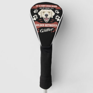 Golden Retriever Dog Hair Glitter Golfheadcover