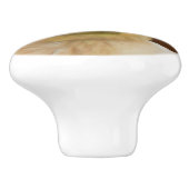 Golden Retriever Dog Keramische Knop (Zijkant)