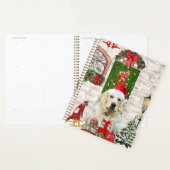 Golden Retriever Dog kerstcadeau Planner (Display)