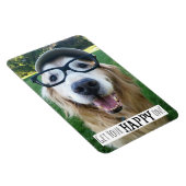 Golden Retriever Dog krijgt je geluk Magneet (Rechterzijde)