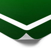 Golden Retriever Dog met Santa Claus Style-82535 Poster (Hoek)