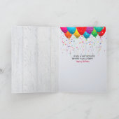 Golden Retriever Dog met verjaardagsfeestje pet Kaart (Binnen)