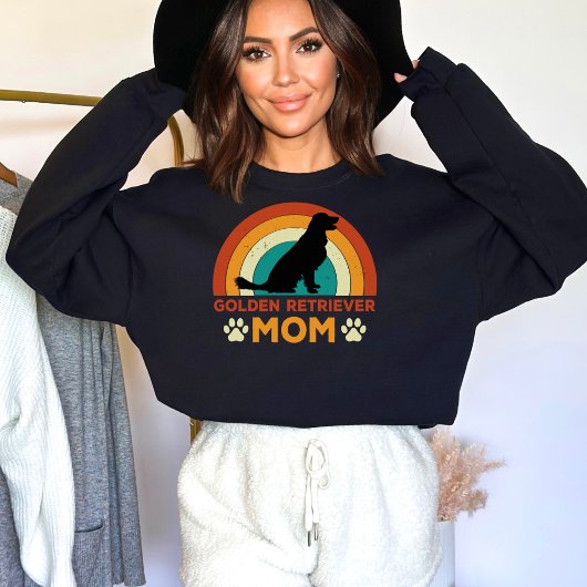  Golden Retriever Dog Moeder Zonsondergang Trui