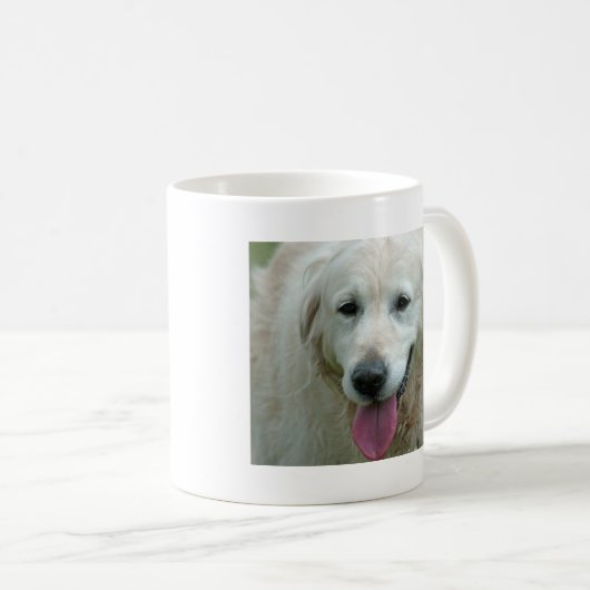 Golden Retriever Dog Mok (Voorkant rechts)