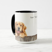 Golden Retriever Dog Mok (Voorkant links)