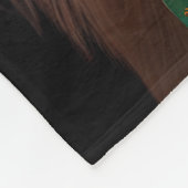 Golden Retriever Dog op St. Patrick's Day Fleece Deken (Hoek)