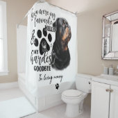 Golden Retriever Dog Owner Birthday Gift Dog Quote Douchegordijn (In situ)