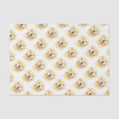 Golden Retriever Dog Pet Animal waterverf Tissuepapier (Voorkant)