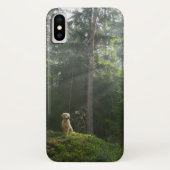 Golden Retriever Dog | Pine Woodland Case-Mate iPhone Case (Achterkant)