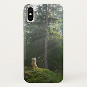 Golden Retriever Dog   Pine Woodland Case-Mate iPhone Case
