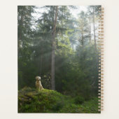 Golden Retriever Dog | Pine Woodland Planner (Achterkant)