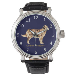Golden Retriever Dog polshorloge Horloge