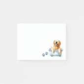 Golden Retriever Dog Post-it® Notes (Voorkant)