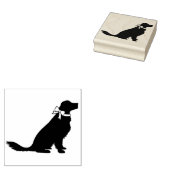 Golden Retriever Dog Puppy Rubberstempel (Gestempeld)