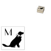 Golden Retriever Dog Puppy Rubberstempel (Gestempeld)