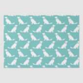 Golden Retriever Dog Puppy Tissuepapier (Voorkant)