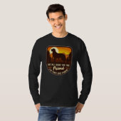 Golden Retriever Dog Retro 5 T-shirt (Voorkant volledig)