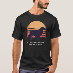 Golden Retriever Dog Retro 7 T-shirt