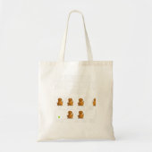 Golden Retriever Dog Stubborn Retriever Golden Dog Tote Bag (Voorkant)