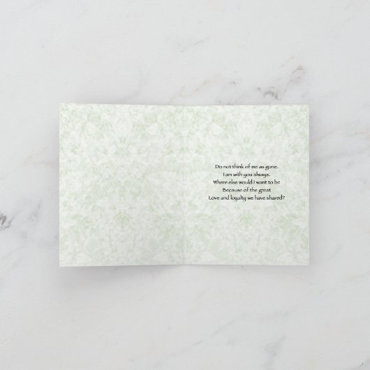 Golden Retriever—Dog Sympathikaart Kaart (Binnen)