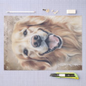 Golden Retriever Dog Tissuepapier (Craft)