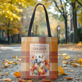 Golden Retriever Dog Tote Bag