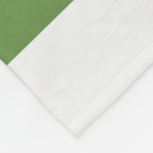 Golden Retriever Dog witte gepersonaliseerde water Fleece Deken (Hoek)