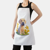 Golden Retriever Doggo Leuke Digitale Chibi Schort (Insitu)