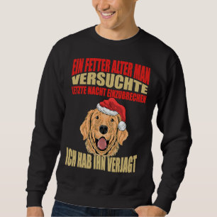 Golden Retriever Dogs Kerstkerstkerstkerstman Trui