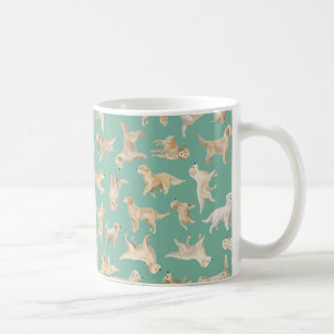 Golden Retriever Dogs Koffiemok