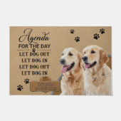 Golden Retriever Doormat, Golden Retriever Lover Deurmat (Voorkant)