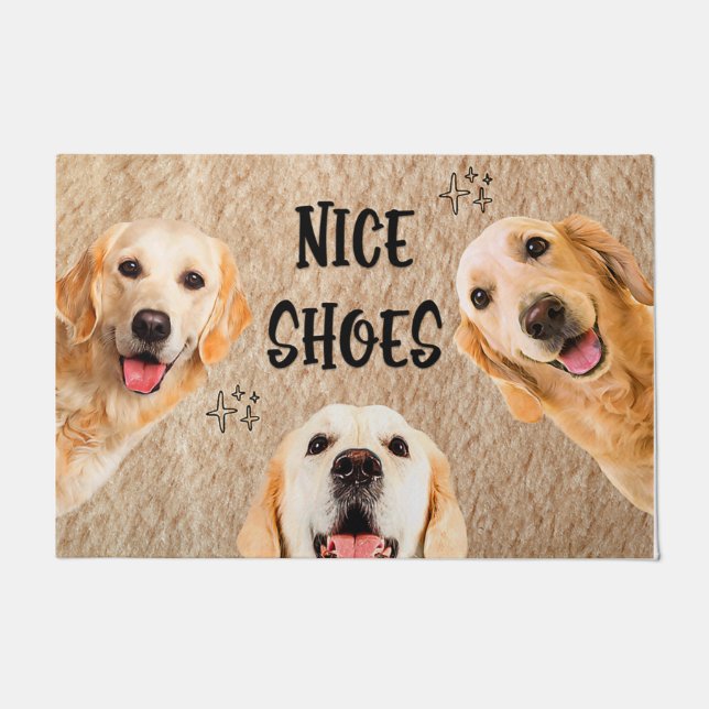 Golden Retriever Doormat, Golden Retriever Lover R Deurmat (Voorkant)