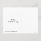 Golden Retriever Dreaming van je Valentijnsdag Feestdagenkaart (Achterkant)