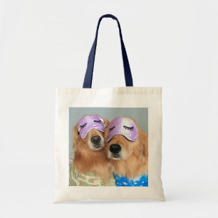 Golden Retriever droomt van jou Tote Bag