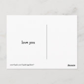 Golden Retriever Een huis is nooit meer een eenzam Briefkaart (Achterkant)