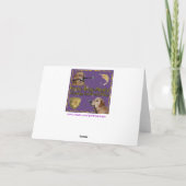 Golden Retriever Egyptische Mummie Halloween  Feestdagen Kaart (Achterkant)